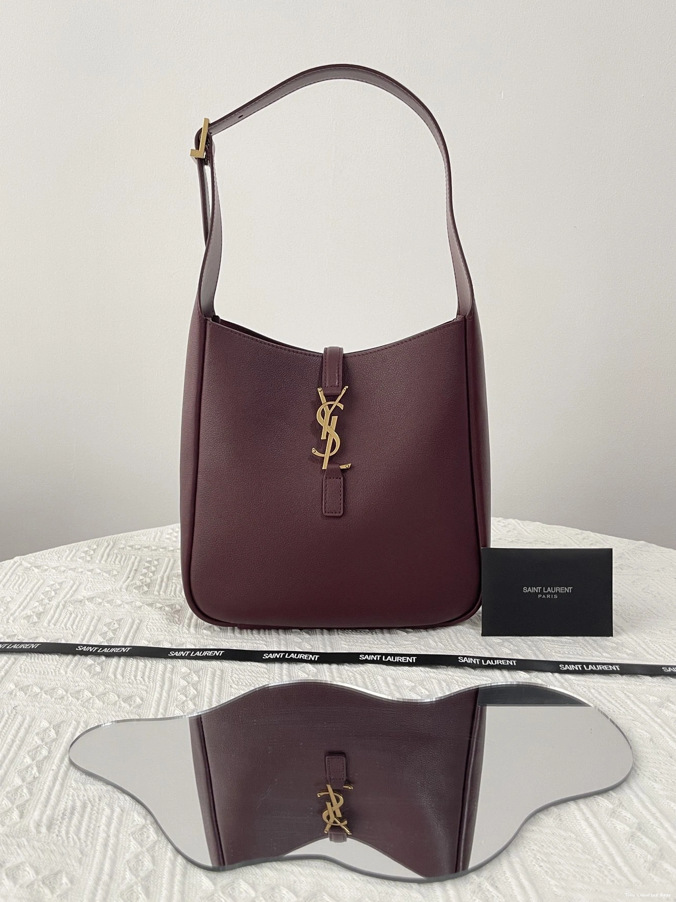 Tony Luxuries À LE SOFT 7 BAG-23*22*8CM SMALL YSL 5 HOBO 0806